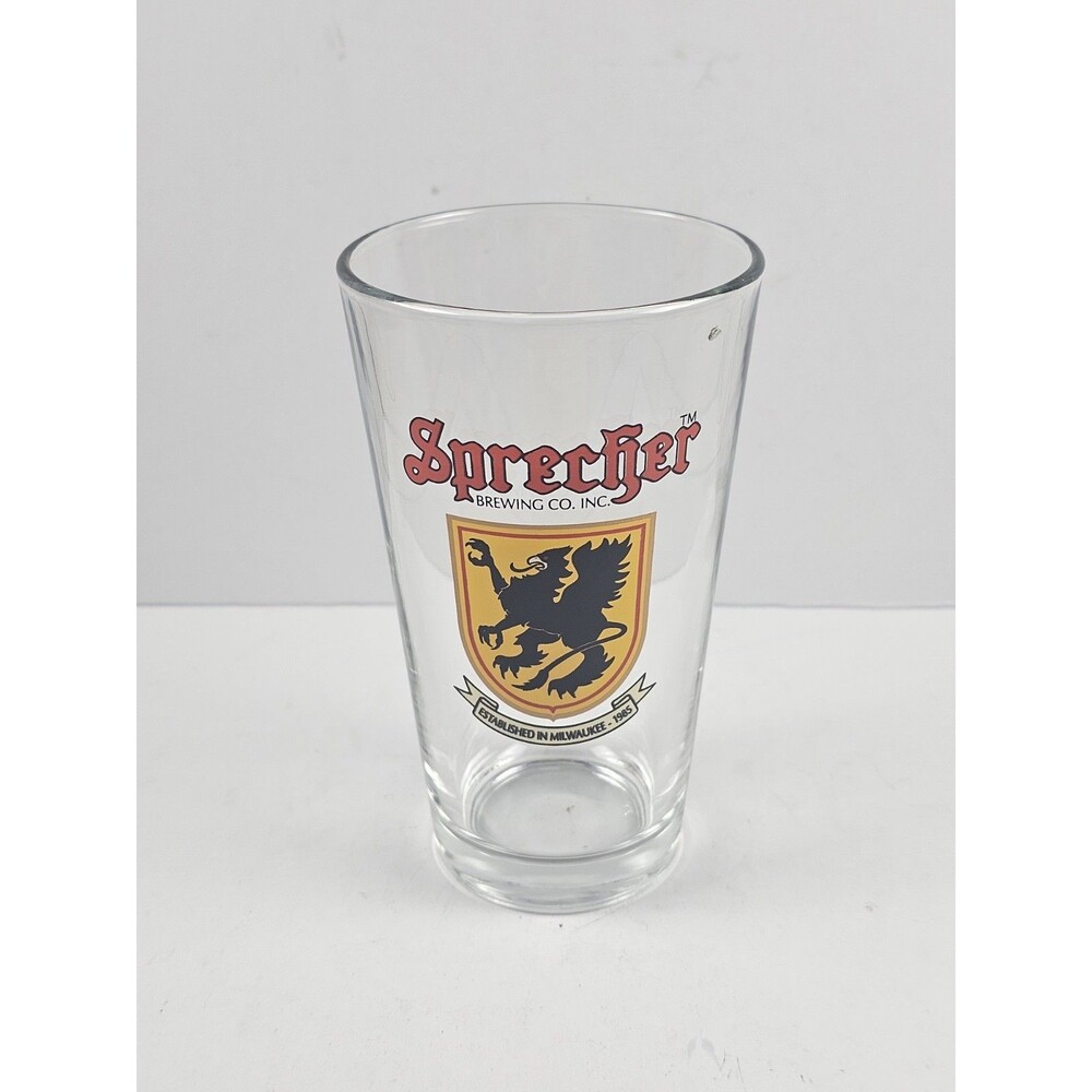 Sprecher Brewing Company 16 oz Beer Pint Glass